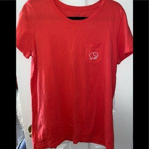 Red ivory Ella t shirt with